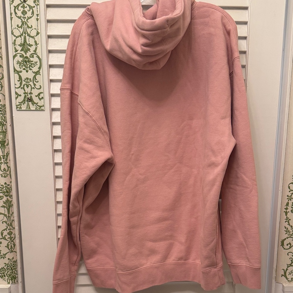 Glossier Dusty Pink Logo Hoodie XXL Blush New without Tags - Fancy Cute - Picture 9 of 9